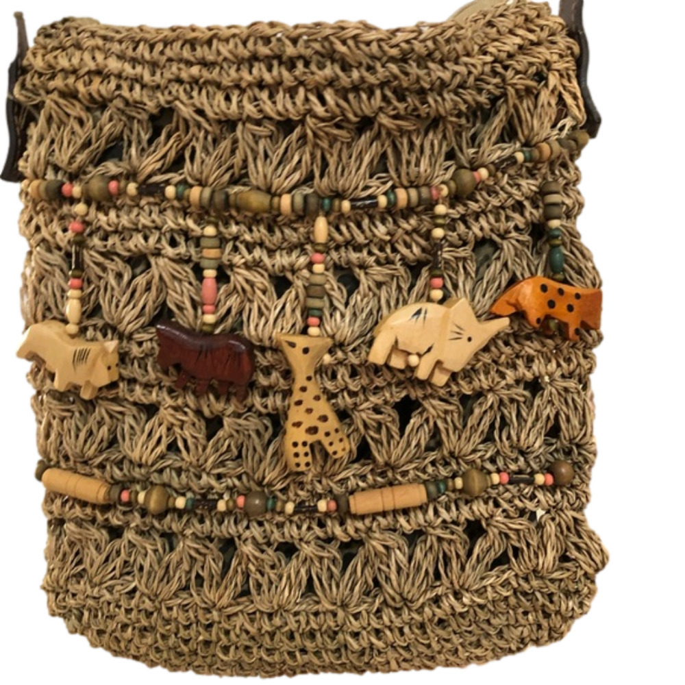 St. John’s Bay Safari Macrame Crossbody